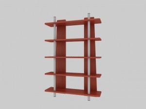 bookshelf Modelo 3D