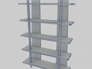 bookshelf Modelo 3D