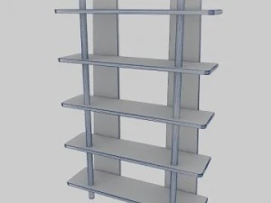 책장 3D 모델