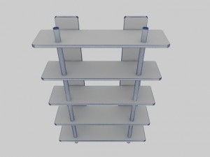 bookshelf Modelo 3D