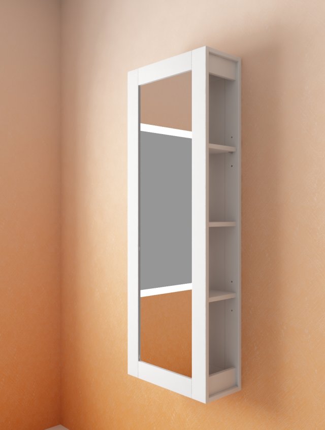 brimnes mirror 3Dモデル .c4d .max .obj .3ds .fbx .stl .blend