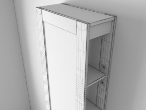 brimnes mirror Modello 3D