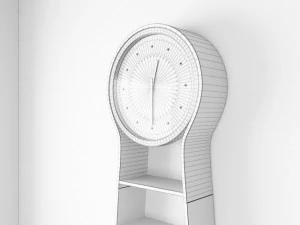 ikea ps pendel floor clock 3D Model in Household Items 81616