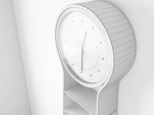 ikea ps pendel floor clock 3D Model in Household Items 81616