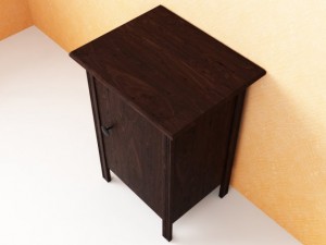 brusali nightstand Model 3D