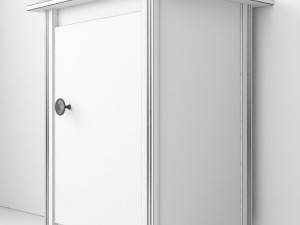 brusali nightstand Model 3D