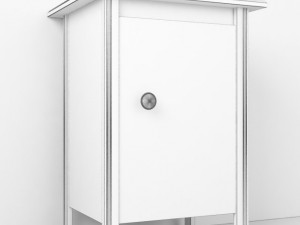 brusali nightstand Model 3D
