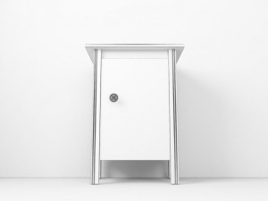 brusali nightstand Model 3D