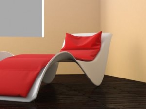 cosmo chaise longue Modelo 3D