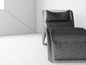 cosmo chaise longue Modelo 3D