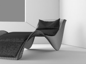 cosmo chaise longue Modelo 3D