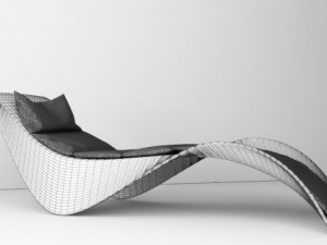 cosmo chaise longue Modelo 3D