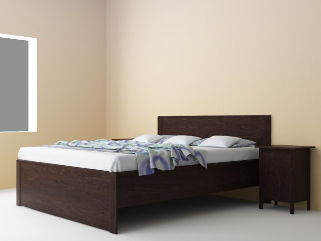 brusali bedroom set 3Dモデル .c4d .max .obj .3ds .fbx .stl .blend 