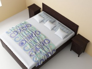 brusali bedroom set 3Dモデル