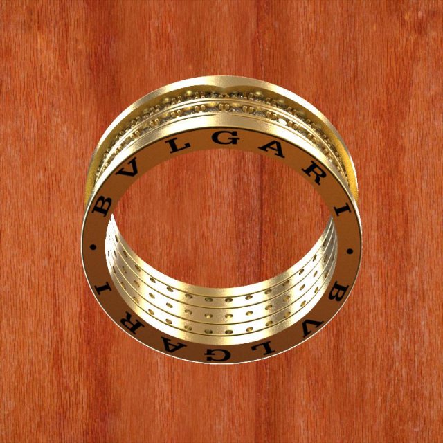 gold ring Modelo 3D .c4d .max .obj .3ds .fbx .stl .blend 