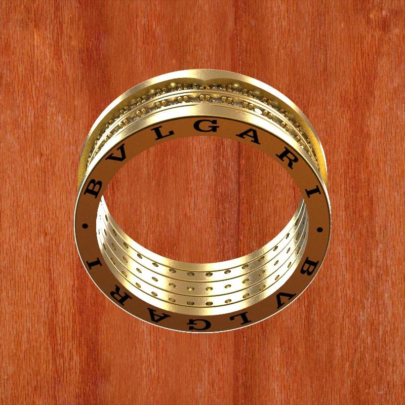 gold ring 3D Model .c4d .max .obj .3ds .fbx .stl .blend 
