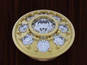 la base per i gioielli Modello 3D