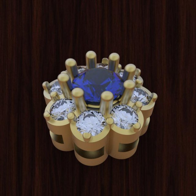 the basis for jewelry 3D Model .c4d .max .obj .3ds .fbx .stl .blend 