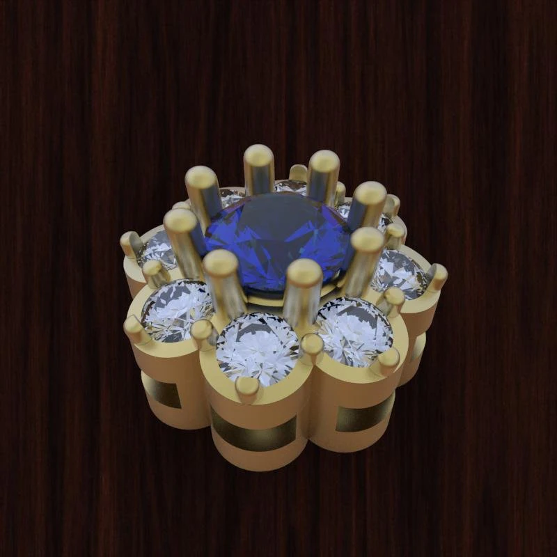 the basis for jewelry 3D Model .c4d .max .obj .3ds .fbx .stl .blend