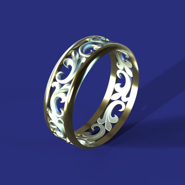 ring engagement 3D मॉडल .c4d .max .obj .3ds .fbx .stl .blend 