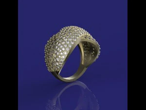 ring with a scattering 3D Model