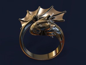 dragon ring 3D 모델