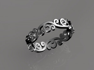 gold ring 3D Model
