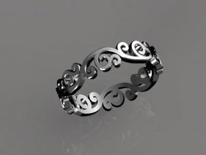gold ring 3D Model