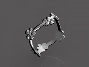 gold ring Model 3D