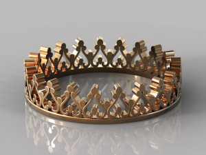gold ring Modèle 3D