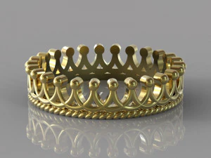 gold ring 3D Model