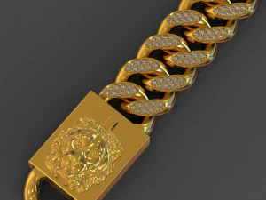 diamond bracelet 3D Model