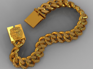 diamond bracelet 3D Model