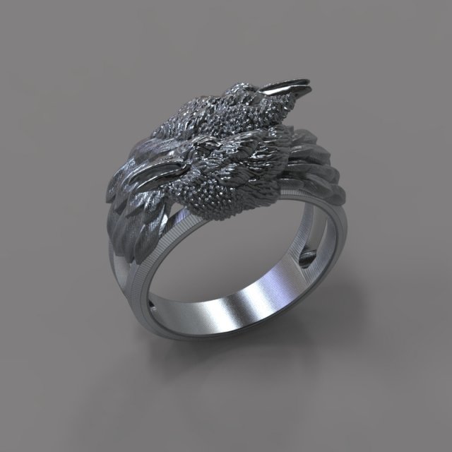 crows 3D मॉडल .c4d .max .obj .3ds .fbx .stl .blend 