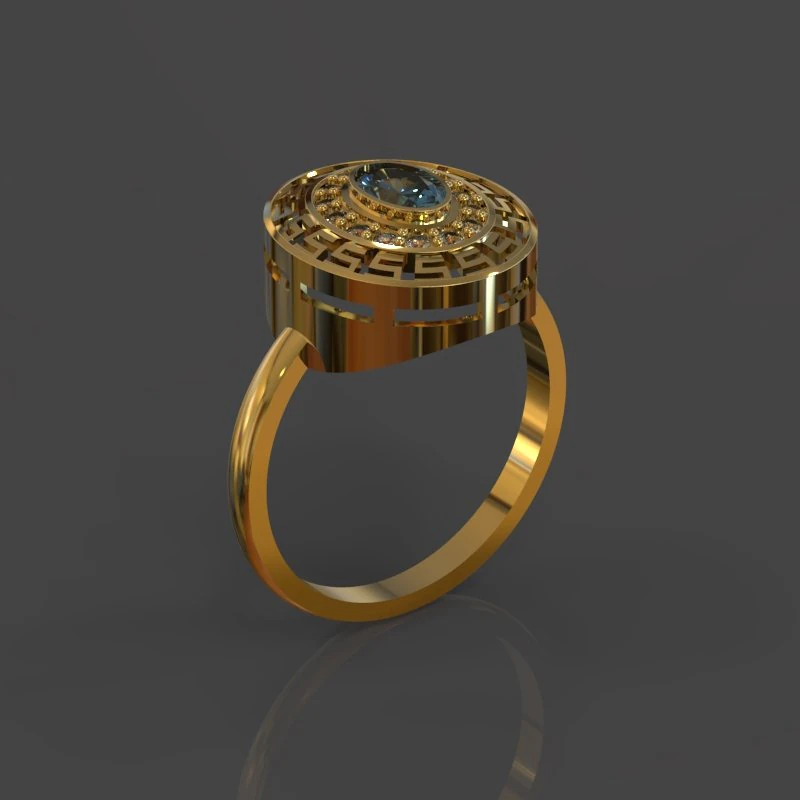 gold ring 3D Model .c4d .max .obj .3ds .fbx .stl .blend