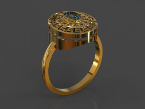 gold ring 3D Model