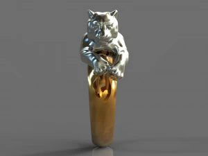 gold ring 3D Model