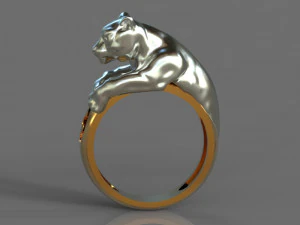 gold ring 3D Model