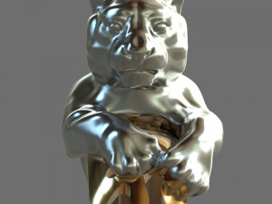 gold ring Model 3D