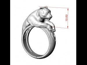 gold ring 3D Model