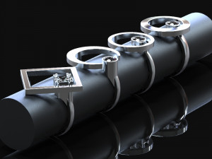 minimalist rings Modelo 3D