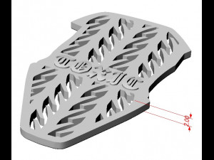 suspension toxic 3D Модель