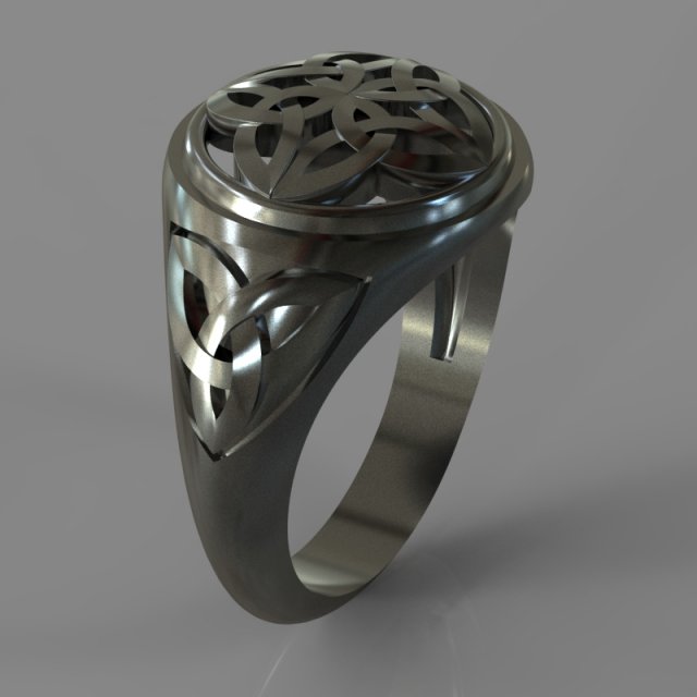 knitting ring 3Dプリントモデル .c4d .max .obj .3ds .fbx .stl .blend