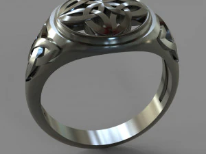 knitting ring 3D Print Model