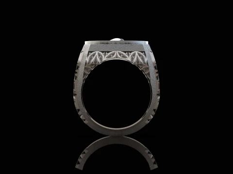 Ring Poor Yorkie 3D Model