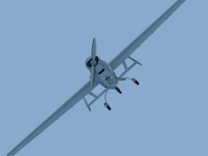 hunter rq5a uav low poly 3D Модель