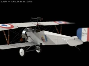nieuport 11 3D Model