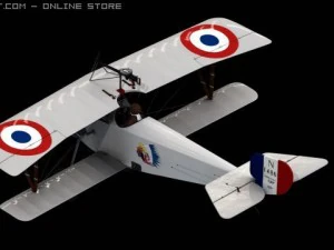 nieuport 11 3D Model