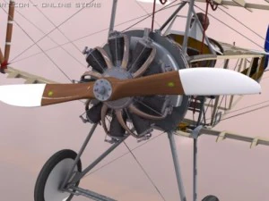 nieuport 11 3D Model