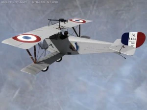 nieuport 11 3D Model